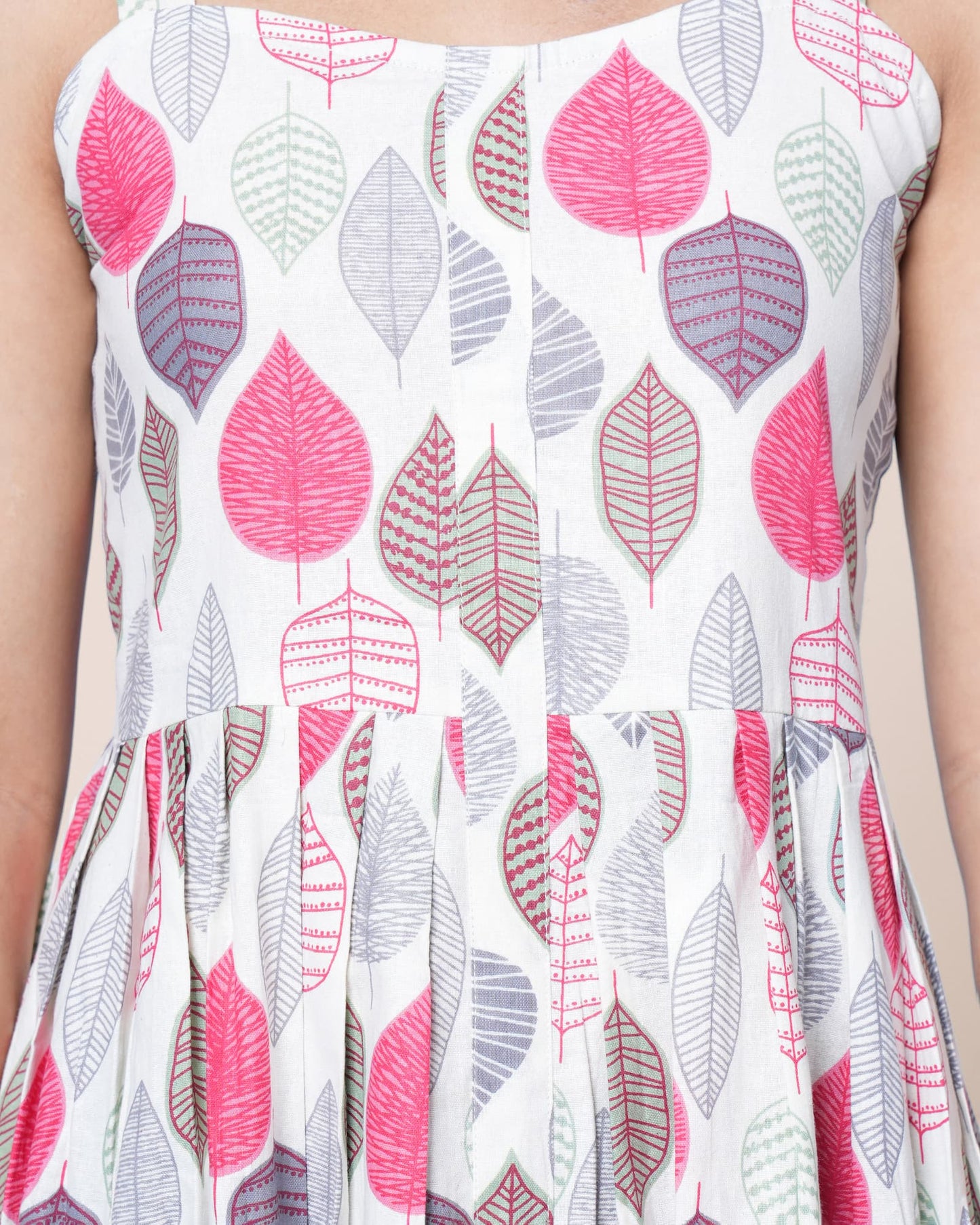 Ziya Hanblock Patola Cotton Dress