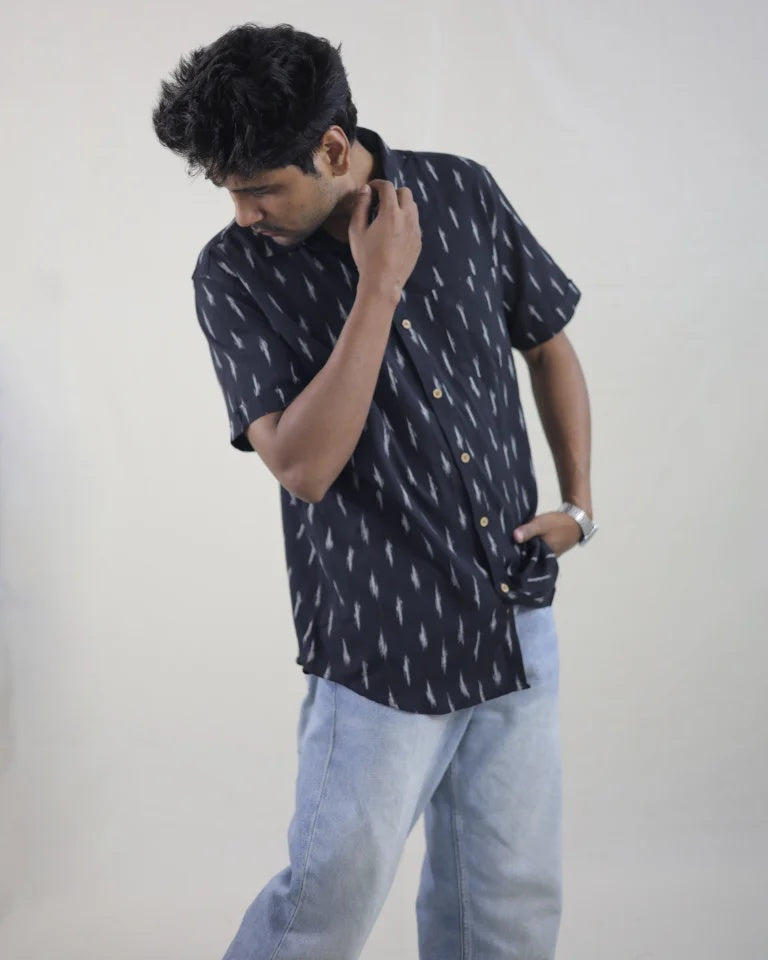 Thuli Ikkat Cotton Shirt