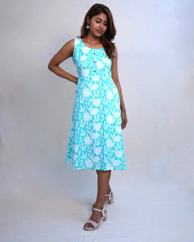 Oraya Dabu Cotton Dress