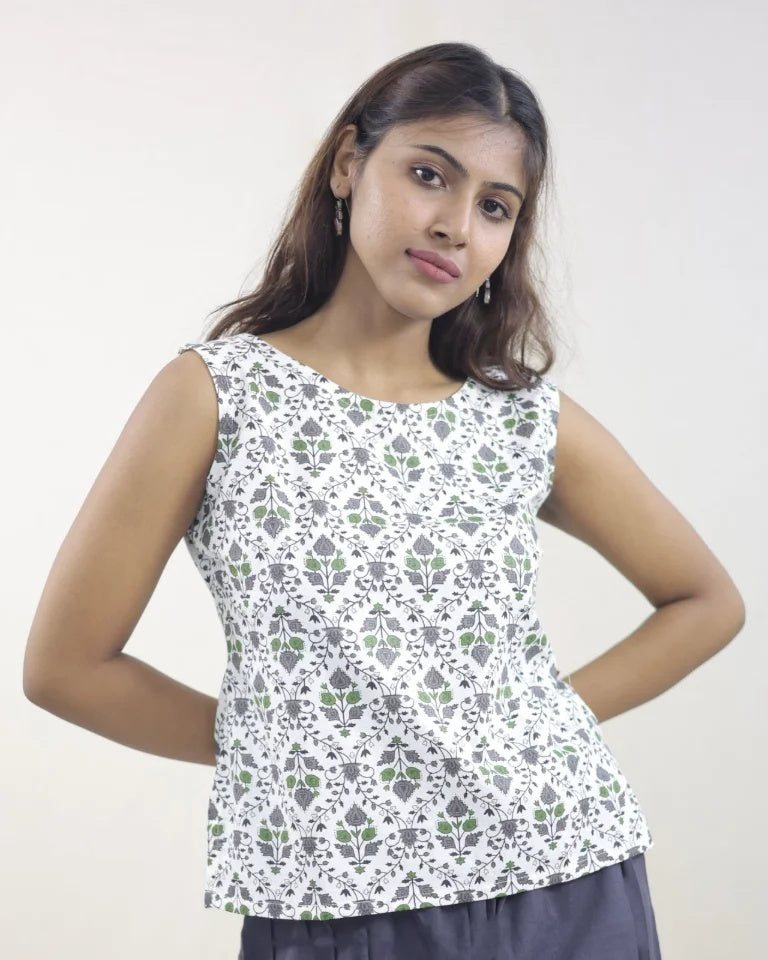 Rua Cotton Crop Top