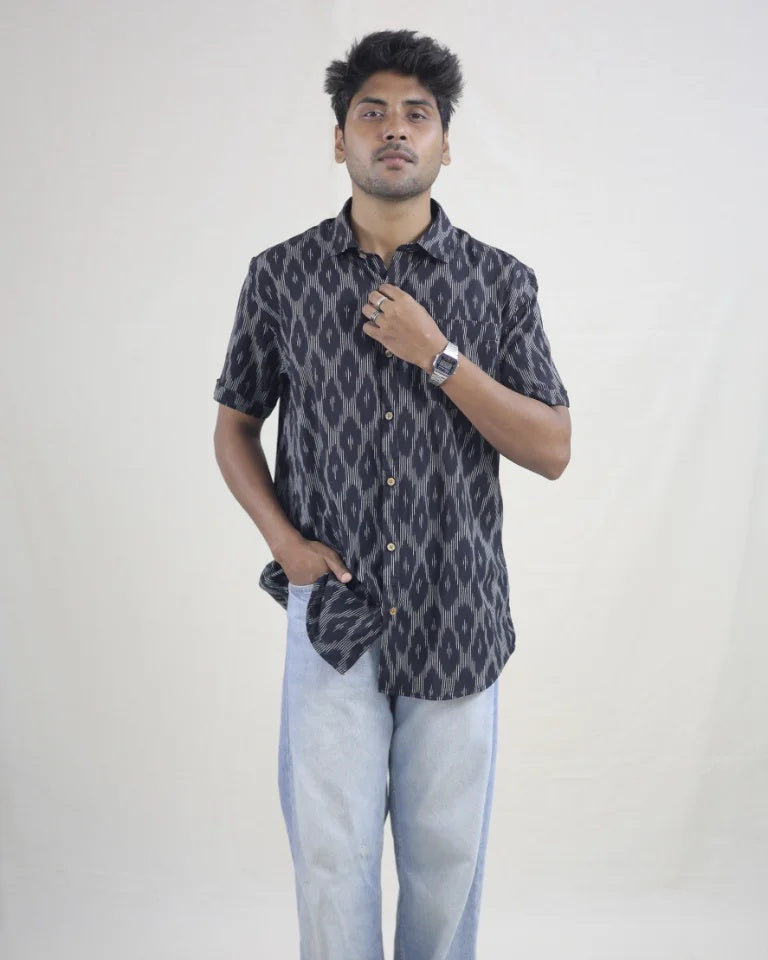 Ayal Ikkat Cotton Shirt