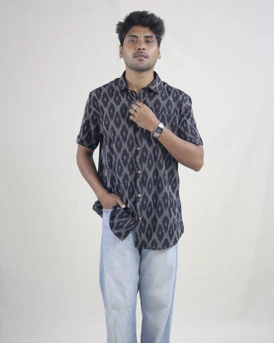 Ayal Ikkat Cotton Shirt