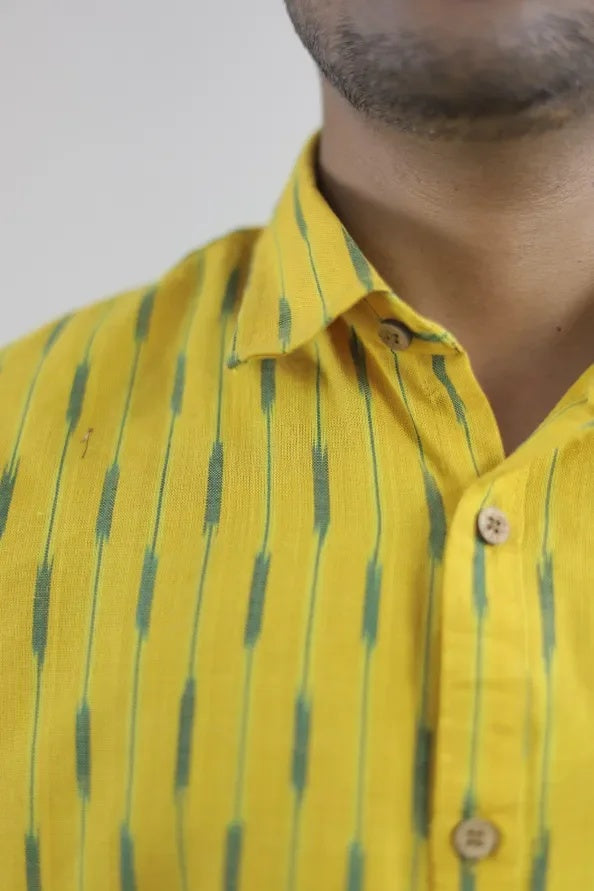 ILAN Ikkat Cotton Shirt