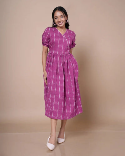 Elora Ikkat Cotton Dress