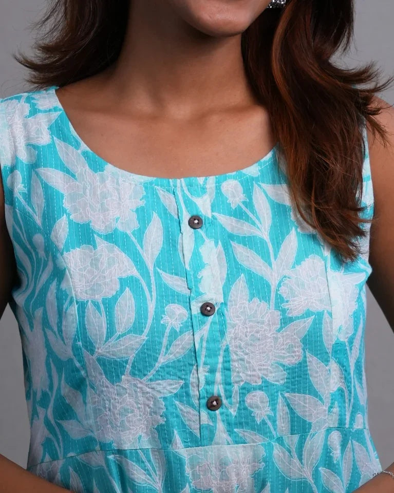 Oraya Dabu Cotton Dress
