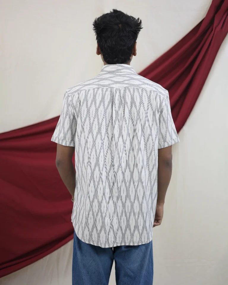 Olin Ikkat Cotton Shirt