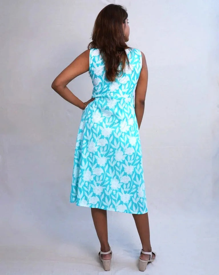 Oraya Dabu Cotton Dress